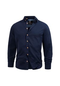 INDICODE - Hemd Langarm Riverside - Army