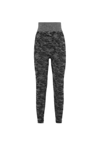 PLEIN SPORT - Leggings CAMOUFLAGE - black