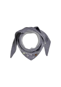 SEEBERGER - Dreiecksschal, Schmuckdetails, für Damen - 14 SMOKE GREY