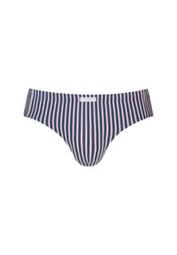 mey - Slips "CORAL STRIPES", Label, für, Herren - HAGUE BLUE