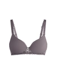 CALIDA - Damen Spacer-BH mit Bügel, Komfort Rücken Natural Comfort Lace - orchid petal