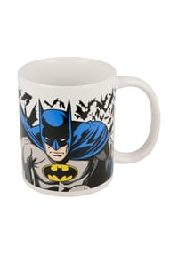 Batman - Batman Tasse 325ml Gotham City Keramikbecher im Geschenkset – DC Fanar - Weiß 12x10x10 cm