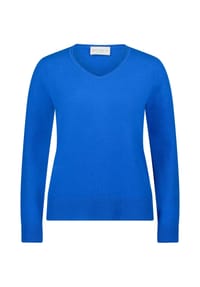 BETTY BARCLAY - Kaschmir-Pullover mit V-Ausschnitt - Adria
