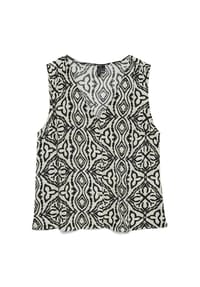 VERO MODA® - Blusentop Menny, V-Ausschnitt, für Damen - 222913001 BIRCH