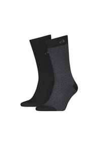 Calvin Klein - Socken, 2er-Pack, für Herren - 001 BLACK