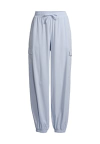ALEX - Fitness Jogginghose, Cargotaschen, für Damen - CASHMERE BLUE
