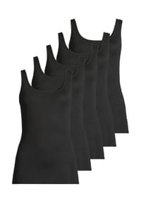 Speidel. - Unterhemd / Top 5er Pack Nadine - Schwarz