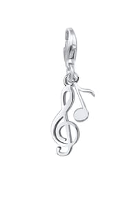 elli. - Charm Notenschlüssel Musik Melodie 925 Sterling Silber - Silber