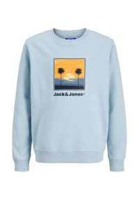 JACK & JONES - Pullover PERRY Sweatshirt - blau