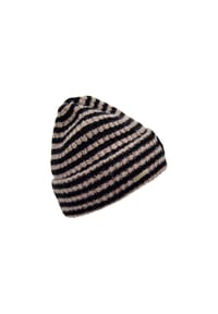 SEEBERGER - Beanie, Stickerei, für Damen - 1094 BLACK/SAND