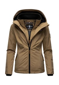 MARIKOO® - Übergangsjacke Erdbeere - Anthracite