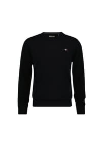 GANT - Herren Strickpullover - SUPERFINE LAMBSWOOL C-NECK, Rundhals, Wolle - Braun