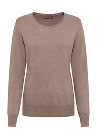 GALERIA - Seide-Kaschmir Pullover "Madrid", Rundhals-Ausschnitt, für Damen - AQUA