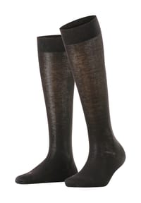 FALKE - Sensitive London Kniestrümpfe, Komfortbündchen, für Damen - 3000 BLACK