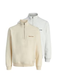 JACK & JONES - Sweattroyer 2er Pack Norrebro - Antique white