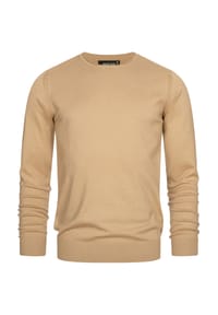 INDICODE - Strickpullover Gamal - Black