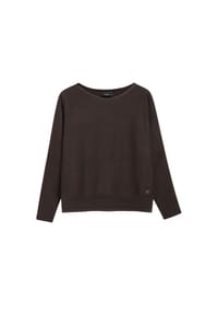 s.Oliver BLACK LABEL - Strickpullover, U-Boot-Ausschnitt, für Damen - 81X3 BROWN