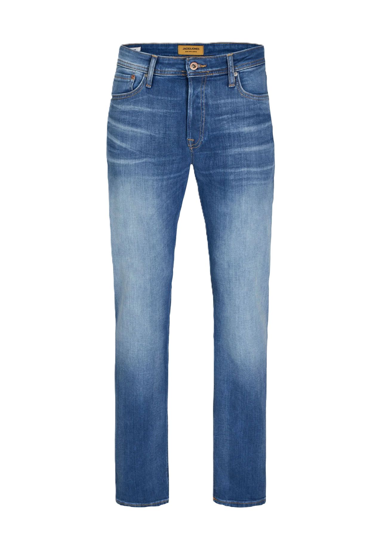 Originals By Jack & Jones Jeans "Mike" 5-Pocket Used-Look Für Herren Blau in Größe 32/34 - Bild 8
