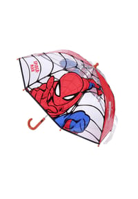 MARVEL - Spiderman Regenschirm ? 71 cm Leichter Kuppel-Schirm für Regenwetter - Mehrfarbig 45x45 cm