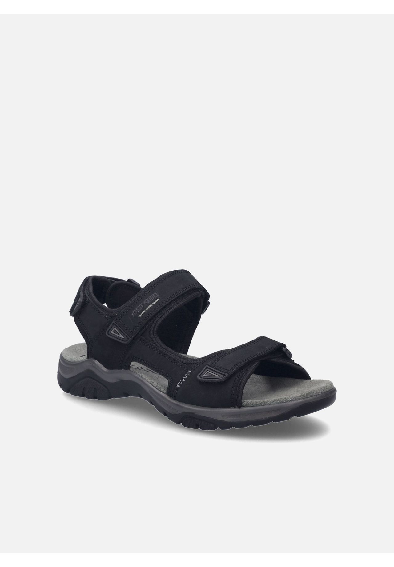 Seibel Sandalen "Arlo 02", Nubuk-Kalbsleder, FüR Herren, Schwarz, 44
