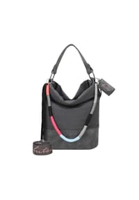 Fritzi aus Preußen Olga Limited - Schultertasche Olga Limited Leo Rainbow mit abnehmbarem Brillenetui - Soft Anthra