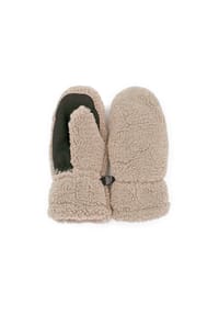 maximo® - KIDS-Fausthandschuhe, Daumen Wattierung - erdnuss