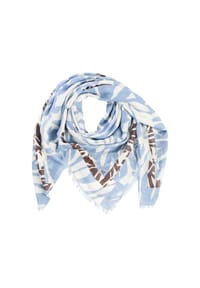 camel active - Schal mit Allover Print - Braun