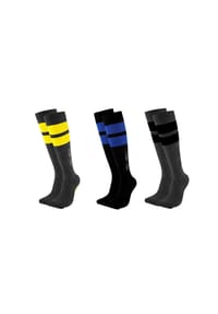 MUNADUNA - 3er-Pack Kompressions-Kniestrümpfe Anti-Rutsch Fitness-Socken,Frottee-Polsterung,Anti-Rutsch - Schwarz, Pink, Rosa