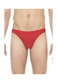 HOM - Unterhosen, elastischer Bund, für Herren - rot