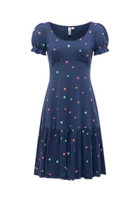 ragwear™ - A-Linien-Kleid Orise Print - Night Blue