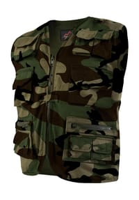 normani® - Herren Outdoor-Weste Acacia - Hunting Camo