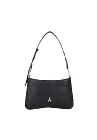 PATRIZIA PEPE - Tris Tris Schultertasche Leder 28.5 cm - dark plum