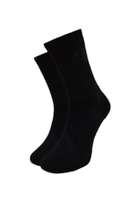 Calvin Klein - Socken, 2er-Pack, verstärkte Belastungszonen, für Damen - 001  BLACK