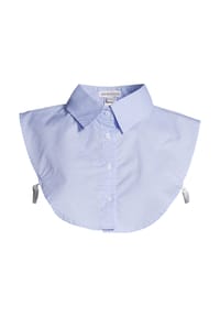 MANGUUN - Bluseneinsatzkragen, Gummibund, für Damen - 0  BLACK
