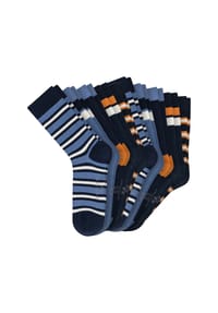 SCHIESSER - Jungen Socken, 10er Pack - "Legwear Teens", Muster, Baumwolmischung - Blau