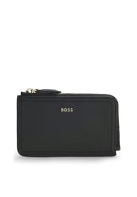 BOSS - Kartenetui, Leder, für Damen - 001  BLACK