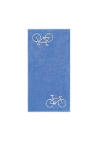 Cawö Handtücher VELO EDITION Fahrrad 6298 capri - 13 - VELO - blau