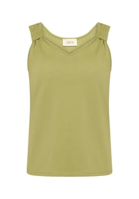 CARTOON - Top, V-Ausschnitt, für Damen - 5353 MOSSTONE