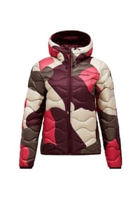 PeakPerformance® - PeakPerformance® Peak Performance Damen Helium AOP Down Hood Jacke SNOWBANK - schwarz