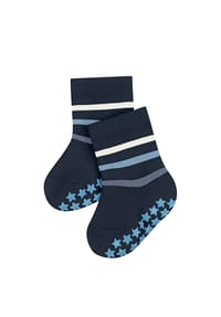 FALKE - Stoppersocken Multi Stripe, Rippbündchen, für Babys und Kleinkinder - 6116 SPACE BLUE