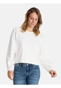 LIEBLINGSSTÜCK - Damen T-Shirt aus Baumwoll-Lyocell-Mix TiziaL - 110-offwhite