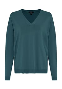 MANGUUN collection - Pullover, V-Ausschnitt, für Damen - 1 LIGHT BLUE