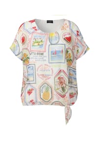 VIA APPIA -DUE- - Bluse Große Größen - ecru multicolor