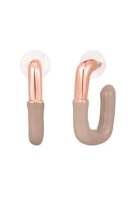 YOKOAMii - Damen Ohrringe aus Metall-Legierung in Roségold - roségold