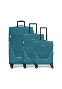 Stratic taska - taska 4-Rollen Kofferset 3tlg. mit Dehnfalte - ocean blue