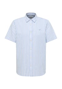 MUSTANG® - Freizeithemd Berkeley, Regular Fit, Kurzarm, Kent-Kragen, für Herren - 12895 BLUE BEAM