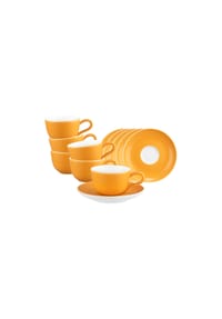 Seltmann Weiden Espressotasse mit Untertasse Liberty Pure Colors 90 ml 6er Set - LIBERTY PURE COLORS - beige