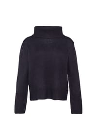 comma, - Rollkragenpullover, Rippbündchen, für Damen - 0120  WHITE