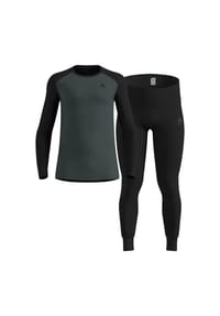 odlo - Layer Set Active Warm - schwarz