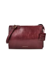 BURKELY Fine Florence - Fine Florence Messenger Leder 24 cm - black